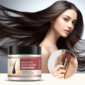 Keratin Hair Mask Pure Argan Oil Coconut Oil Nourishing Deep Hydrating Hair Repairing Anti Breakage Split Ends