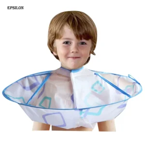 Kids Boy Hair Cutting Cape Gown Hairdresser Barber Apron Hairdressing Children Girls Boys Hair Cut Cloak Umbrella Cape Protector