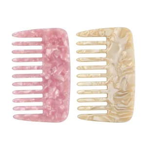 Kids Scalp Massage Wide Round Teeth Hair Comb Durable Mini Acetate Comb Brush