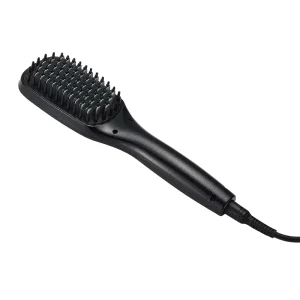 LCD Display Hair Straightening Brush Straight Hair Ceramic Flat Iron Electric Hair Comb
