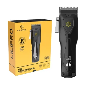 LILIPRO L50 Strong Baber Professional Hair Clipper Turbo Rotary Motor Hair Trimmer Cordless Hairdresser Electric Hair Clipper