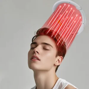 LLLT Hair Loss Prevention Scalp Health Massage Laser PDT Infrared Red Blue Light High Power LLLT Hair Grow Device
