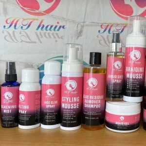 Lasting Hold Braid Mousse Private Label Alcohol Free Loc Foam for Dreadlocks Cornrows Shine Hair Lock and Twist Mouss