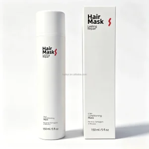 Leave In Molecular Repair Hair Mask Professional Biomimetic Peptide Technology for Bleached Colored Damage Recovery