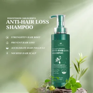 Left Handed Herbal Soapberry Shampoo Fresh and Fragrant Fluffy Lather Controls Oil and Itching Smooth and Glossy Hair