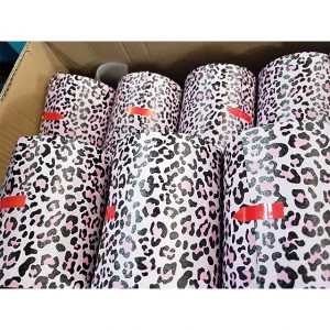 Leopard Pattern Hairdressing Foil Rolls With Customized Box