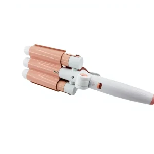 Lightweight 3 Barrel Hair Curler with UV Paint Skin friendly Finish