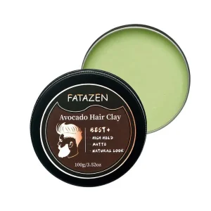 Long Lasting Avocado Bee Wax Matte Shine Finish Original Hold Strong Hair Styling Private Label Hair Wax Pomade Men’s Hair Clay