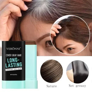 Long Lasting Fast Cover Hair Root Touch Up Stick Temporary Hair Color Cream that Covers Gray Hair