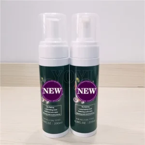 Long Lasting Strong Hold Hair Moose Foam Private Label Custom Scented Hair Curl Wig Braid Styling Mousse for Synthetic Hair