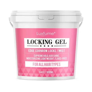 Long Lasting Styling Edge Control Braiding Gel Salon Use Tames Frizz Locks Twist Cornrow Braid Gel 64Oz