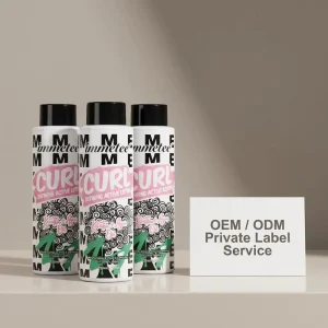 Long-lasting Curl Defining Active Lotion Keratin Infused Hair Styling Gel Cream for Natural Curls OEM ODM Salon Grade 250ml