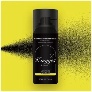 Low MOQ Natural Formula Black Dark Brown Hair Building Fibers with Spray for Thinning Hair