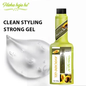 Low Price Anti Frizz Avocado Hair Waves Gel Fluffy Volumizing Hair Styling Gel For Hair