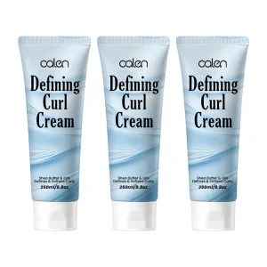 Luxfume 250ml Hydrated Anti Frizz Styling Cream Vegan Strong Hold Nourishing Defining Curl Cream for Hair OEM ODM