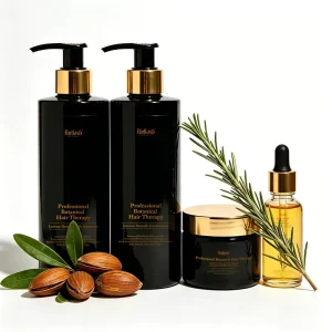 Luxury Argan Oil Cream Shampoo Hair Care Set Premium Moroccan Beauty Kit Nourishing Moisturizing Anti Frizz Glossy Smooth Silky