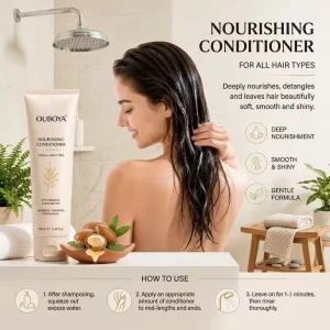 Luxury Floral Mist Custom OEM Available Long Time Lasting Smoothing Lighten Hair Conditioner for All Type Hair