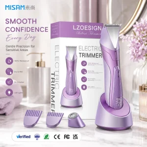 MS-2010 Shop Direct Rechargeable Stainless Steel Blade Sharp Electric Cordless Trimmers Clippers Professional Hair Clipper