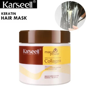 Maca Essence Repairing Hair Cream Hair Treatment Collagen Pure Keratin Hair Straightening Mask