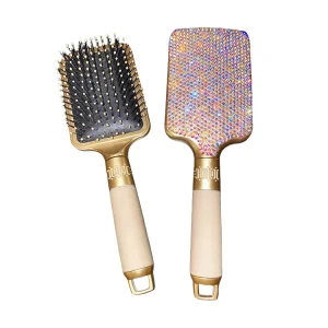 Magic Tangle Hair Brush Scalp Professional Bling Hairbrush Women Curly Diamond Comb Salon Massage Rhinestone Hair Comb