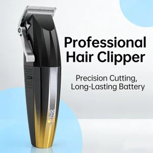 Magnetic Motor Professional Salon T Blade Barber Men Hair Clipper Machine High Speed Cordless USB Hair Trimmer