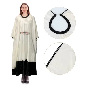 Makeup Cape Salon Customized Hair Dressing Cape Black Waterproof Salon Hair Cutting Cape for Women