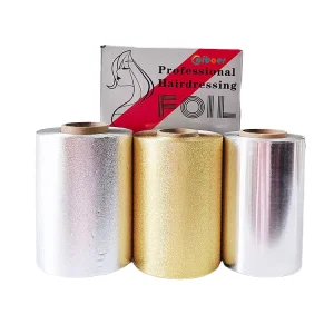 Manufacturer of Customized Colored Aluminum Foil Wrap for Hair Foil