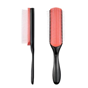 Massage Non deformed Universal PP Classic Nine row Straight Hair Comb Cushion Nylon Bristle Styling Wave Brush
