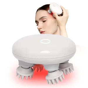 Massager Mini Electric Hand Massaging Hair Regrowth Brush Head Refreshing Scalp Massager