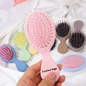 Matte Hair Comb Styling Soft Teeth Plastic Handle Hairbrush Airbag Massage Head Hair Brush