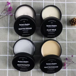 Men Hair Styling Product Four Kinds of Manufacturer Matte Pomade Hair Clay Wax
