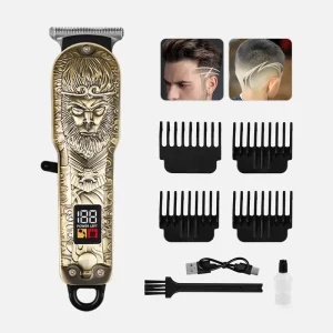 Men’s Electric Hair Clippers Suitable for Salon Sculpting and Shaving