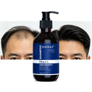 Men’s Hair Growth Shampoo Thinning Hair Treatment DHT Blocker Volumizing Scalp Nourishing Root Stimulator for Men