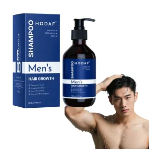 Men’s Hair Growth Shampoo Thinning Hair Treatment Scalp Nourishing Root Stimulator DHT Blocker Volumizing Cleaner