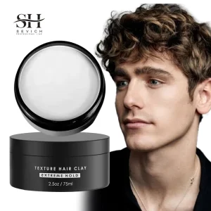 Men’s Hair Styling Cream Organic Harmless No Flaking Argan Oil Texture Matte Hair Care Styling Clay