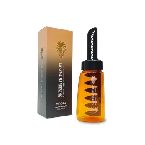 Men’s Organic Hair Styling Gel With Wide Tooth Comb Power Grip Pomade Water Wax for Smooth Back Hair