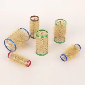 Metal Bristle Brush Roller Hair Roller