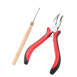 Micro Ring Beads I Tips Hair Extensions Tool Kit Pliers Hook Hair Extensions Pliers