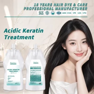 Mild Acidic Keratin Treatment Cream OEM Hair Smoothing Cream Brazilian Keratin Hair Treatment Hair Straightener