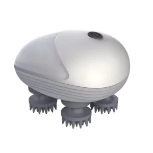 Mini Electric Hand Massager with Hair Regrowth Brush Head Scalp Refreshing ABS Material CE ROHS Certified Customized Color