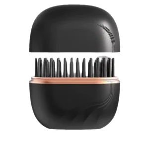 Mini Hot Hair Straightener Comb Rechargeable Heating Hair Straight Brush Electric Cordless Hair Style Portable Carry with Bag