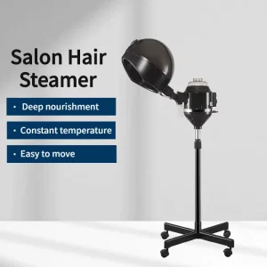Mobile Vertical Hair Steamer Hair Salon Steam Machine Hair Care Spray Machine