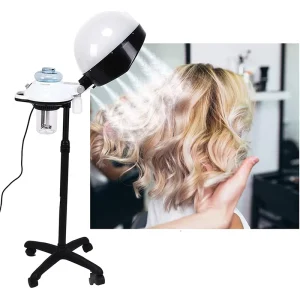 Modern Electric Hair Care Nourishing Professional Beauty Home Barber Salon Spa Standing Hooded Hair Steamer Cap Machine