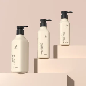 Modern Style 150ml 250ml Typical Shaped Shampoo and Hair Conditioner Bottles with Luxury Pump