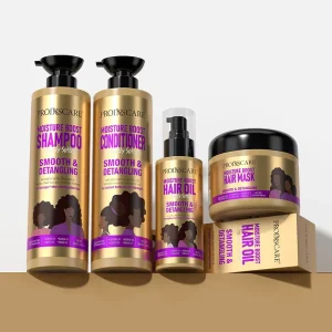 Moisture Boost Hair Care Set Shampoo and Conditioner Organic Natural Sulfate Free Hair Shampoo
