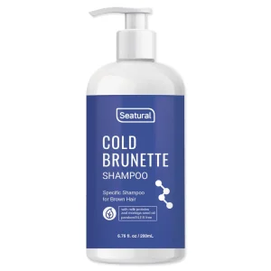 Moisturizing Blue Shampoo Color Protection Anti Fade Nourish Scalp Shiny Hair Shampoo for All Hair Types