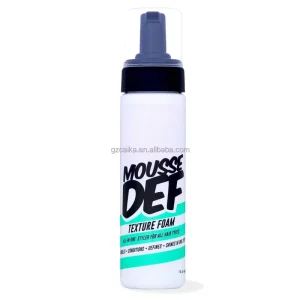 Moisturizing Curl Mousse 207ml Hair Styling Setting Wrap Foam Strong Hold Plastic for Men Women
