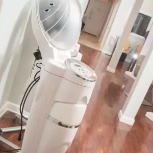 More Design Professional Barber Shop Furniture Floor Stand Electric Salon Spa Hair Steamer Dryer Machine