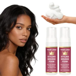 Mousse Curls Long Lasting Anti-Frizz Styling Foam for All Hair Types