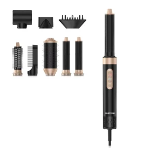 Multi Functional High Speed Hair Dryer Eight in One Automatic Curling Straightening Hair Curler Set